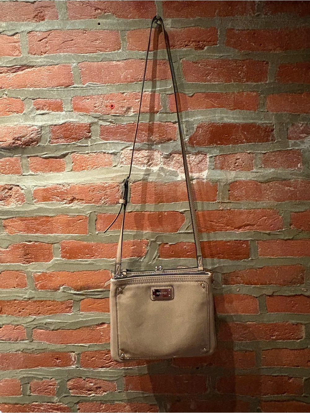 Nine West Beige Crossbody Bag